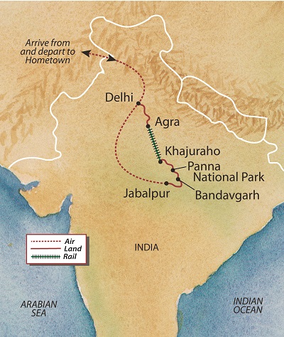 MAP16 India27s Wildlife400