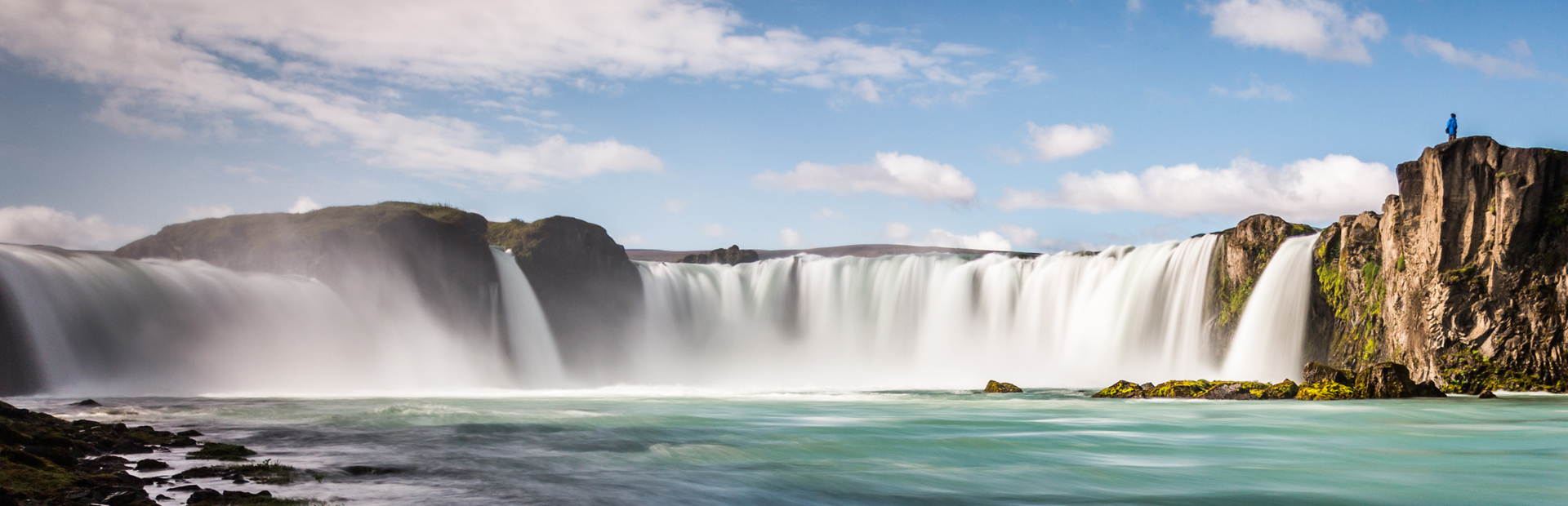 IS-Godafoss waterfall – North Iceland – Summer copy